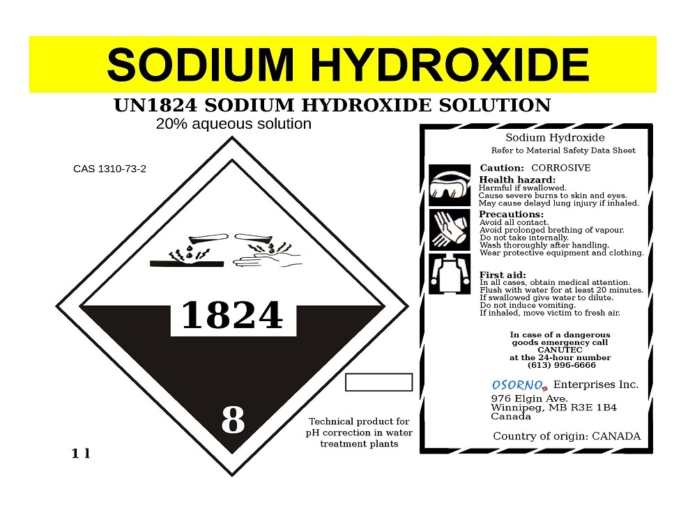Sodium Hydroxide – pH Correction