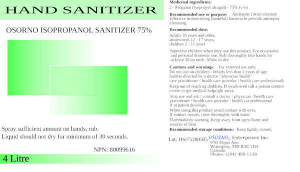 isopropyl sanitizer